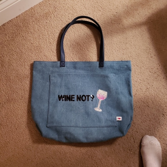 Bow Drape Bags Bow Drape Tote Nwot Poshmark
